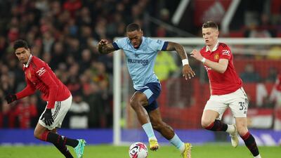 Scott McTominay - 7. A better night for him. Tireless. Shot over, but one of United’s best performers. Passed forward, intercepted and stopped Brentford’s attacks. Booked for a late tackle. Reuters