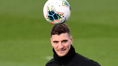 Paris Saint-Germain's Belgian defender Thomas Meunier is being considered by Manchester United. (90min.com). AFP