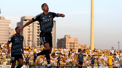 Cristiano Ronaldo scored the opening goal in Al Nassr's AFC Champions League 2 quarter-final against Al Wasl. EPA