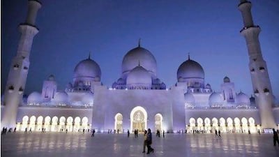 Sheikh Zayed Grand Mosque.