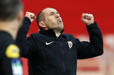 Monaco's Portuguese manager Leonardo Jardim could be a favourite to succeed Arsene Wenger at Arsenal. Valery Hache / AFP