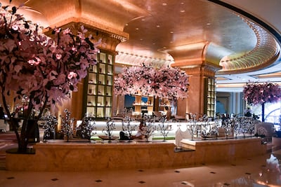 Episodes cafe at Emirates Palace Mandarin Oriental. Khushnum Bhandari / The National