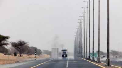 The Union Railway is proposing a path through the main lorry bottlenecks, such as Al Dhaid. The railway would cut lorry traffic by limiting their routes to short trips, leaving the long journeys to the freight trains.