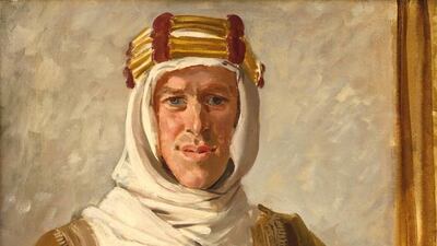 T E Lawrence. Courtesy National Portrait Gallery