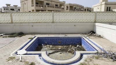 When the three- and four-bedroom homes in the Dubai 208-villa development went on the market in the early 2000s, they were priced at about Dhs1.5 million Christopher Pike / The National