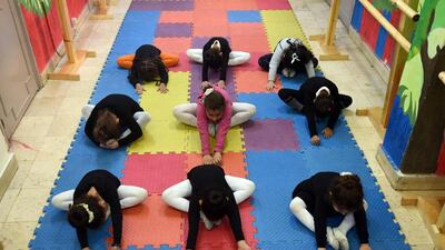 Around 160 students aged four to 26 – including boys – now flock to lessons at the centre, some 230km south of the capital Cairo. Mohamed El Shahed/AFP