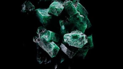 An emerald in the rough. Courtesy: Gemfields