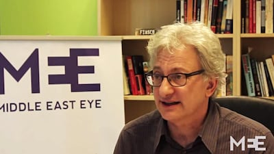 David Hearst, Middle East Eye editor. YouTube video grab