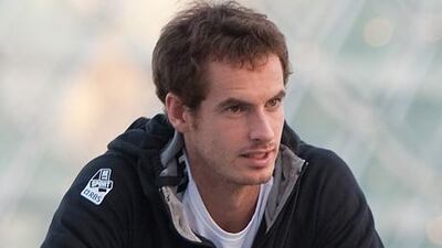 Olympic tennis champion Andy Murray.