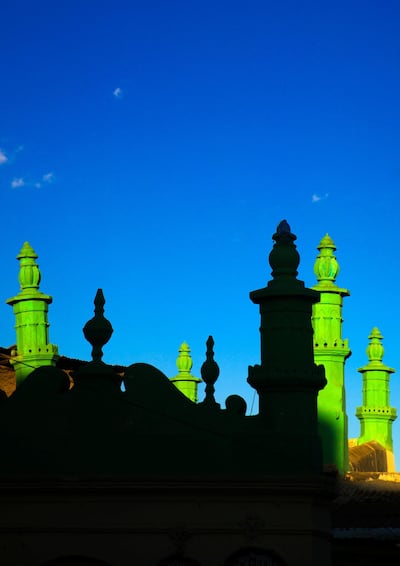 Minarets of a mosque in the old town. Getty