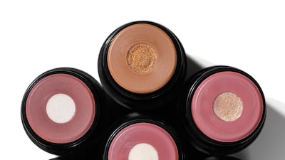 Nudies Matte+ Glow Core All Over Face Blush Colour in seven shades, Dh99 each, NudeStix. Photo: NudeStix