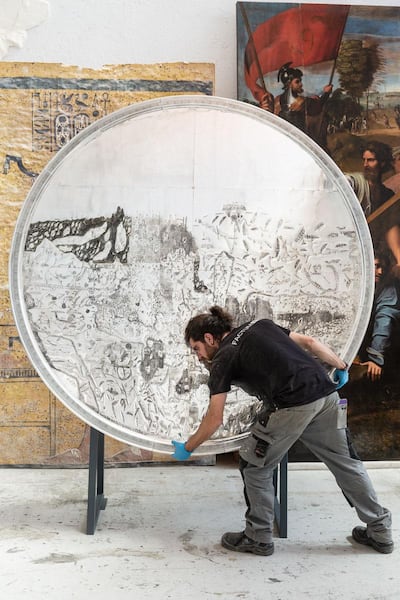 'The Al Idrisi Silver. Photo: Oak Taylor Smith for Factum Foundation