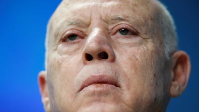 Tunisia's President Kais Saied. Reuters