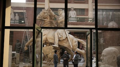 Work on Shivaji, yet to begin because the design has only just been approved by the Maharashtra government, will require 2,000 people working around the clock to finish it by the 2019 deadline.