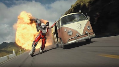 A scene from the official teaser trailer of Transformers: Rise of the Beasts