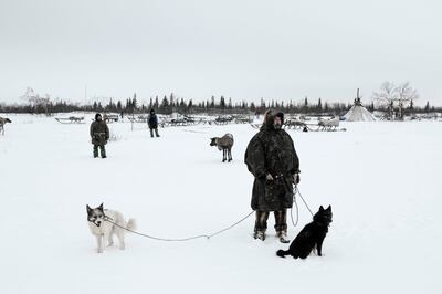 Nenets in Siberia. Photo: Nicolas Mingasson