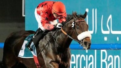 Ganas aims to continue trainer Ernst Oertel's good run when he takes to Meydan for a Dubai World Cup Carnival sprint race.
