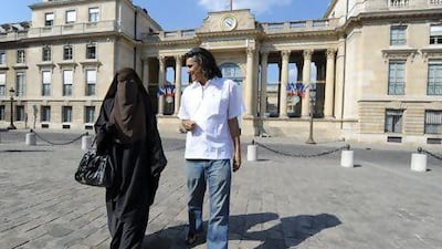 Mr Nekkaz, right, who made his fortune from internet and property interests, was born in France to Algerian parents, giving him dual nationality.