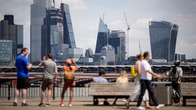 Britain's economic woes are playing out against the backdrop of the Conservative leadership election. EPA