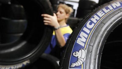Michelin is rolling out five branches of its one-stop shop in Abu Dhabi. Regis Duvignau / Reuters
