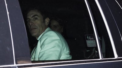 Actor Sacha Baron Cohen departs Madison Square Garden. Reuters