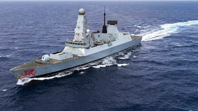 HMS Dragon will play a key role in keeping ships secure, with a mission in the Strait of Hormuz led by Britain and France expected to be launched within days. Photo: British Royal Navy