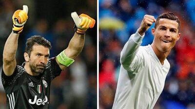 Juventus goalkeeper Gianluigi Buffon, left, and Real Madrid's Cristiano Ronaldo highlight a Uefa Champions League final not short on world-class players. EPA composite