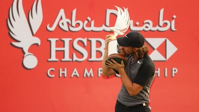 Race to Dubai champion Tommy Fleetwood returns to defend his Abu Dhabi HSBC Championship title. Andrew Redington / Getty Images