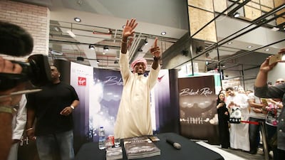 Tyrese Gibson at Yas Mall, Abu Dhabi. Christopher Pike / The National