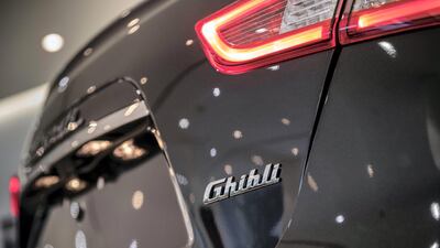 They come in the new nero ribelle ('black rebel') paint job. Antonie Robertson / The National