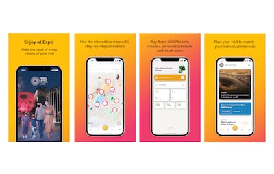 Expo 2020 Dubai’s official app and to create unique visitor experiences for millions from 1 October. Photo: Expo 2020 Dubai