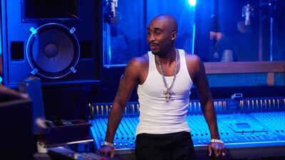 Demetrius Shipp Jr in All Eyes on Me. Photo by Quantrell Colbert