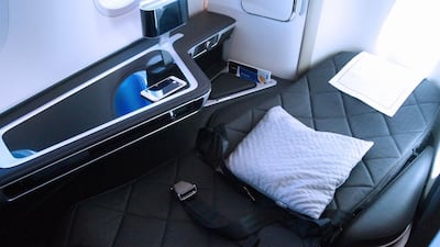 Arranged in a 1 x 2 x 1 configuration, the best seats for solo business travellers are by the window. Courtesy British Airways