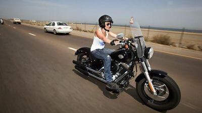 Elsa Abinade is the marketing manager of Harley-Davidson Middle East and North Africa. Courtesy Elsa Abinade