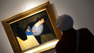 The survival of Hungarian artist Robert Bereny's lost 1928 painting 'Sleeping Woman with Black Vase' was confirmed after it appeared in the 1999 Hollywood film 'Stuart Little' and an art historian tracked it down. AFP
