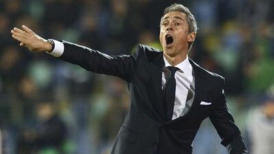 Basel coach Paulo Sousa is armed with the 1-0 win the Swiss champions have achieved over Liverpool in their first meeting. Vassil Donev / EPA