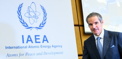 Rafael Grossi, director deneral of the International Atomic Energy Agency. EPA