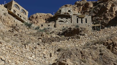 A view of Deir Mar Moussa Al Habashi.