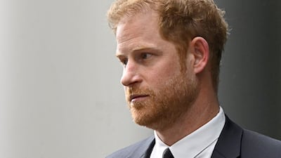 Prince Harry outside the High Court in London on June 6. Reuters