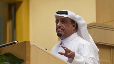 Lt Gen Dhahi Khalfan Tamim, Dubai’s deputy chairman of police security, warns that some Arabs are using social media for political purposes rather than social. Mona Al-Marzooqi/ The National