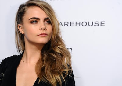 Cara Delevingne. Getty Images
