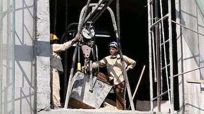 The Middle East region proved a bright spot for the UK construction management company Interior Services. Pawan Singh / The National