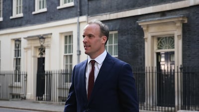 Dominic Raab's appointment as foreign secretary marks a swift rise for the former lawyer. EPA