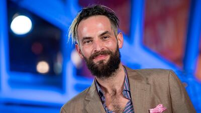German painter Sandro Kopp attends the tribute to Bertrand Tavernier during the 18th Marrakech International Film Festival on December 1, 2019. AFP
