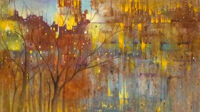 Abstract Landscape by Alem Goshime