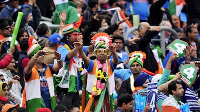 It almost seemed as if the match was being played in India with so many fans gathered at The Oval in London. They were certainly getting their money's worth by now. Glyn Kiri / AFP