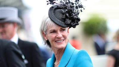 Judy Murray OBE during ladies day. Getty