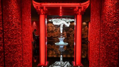 Jin Yan restaurant in the J Hotel, the world's highest luxury hotel.