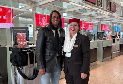 Dubai resident Reza Kalamadeen has been trying to get back to the UAE since Sunday after flying to Barcelona for a business meeting. Photo: Reza Kalamadeen