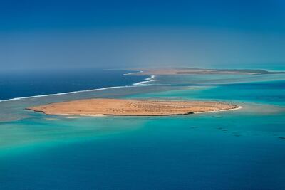 The coastal location is home to thriving coral reefs. Courtesy The Red Sea Development Company